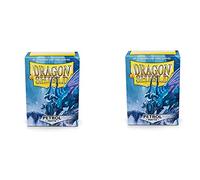 Pacchetto di 2 confezioni Dragon Shield Matte Petrol Standard Size 100 ct Card Sleeves Value Bundle!