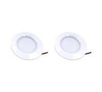 Pacchetto Di 2 Illuminazione Energia A LED Incasso Energia 12V Texture Lega di Alluminio Sotto Il Lampo