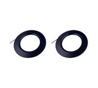 Pacchetto Di 2 Illuminazione Energia A LED Incasso Energia 12V Texture Lega di Alluminio Sotto Il Lampo