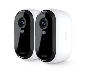 Pacchetto di 2 telecamere di sorveglianza Arlo Essential 3 2K esterno Bianco - Nouvo