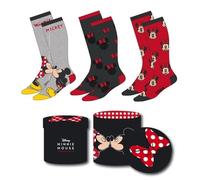 CERDÁ LIFE'S LITTLE MOMENTS Pack Calcetines 3 Piezas Minnie Calzini, Multicolore, 36-43 Unisex-Adulto