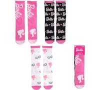 CERDÁ LIFE'S LITTLE MOMENTS Confezione 3 Calzini Barbie, Multicolor, 35-38 Unisex Kids