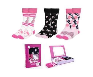 Pacchetto di 3 calzini per bambini Barbie