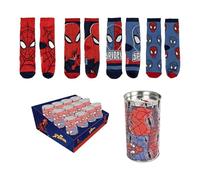Pacchetto di 4 calzini per bambini design spiderman
