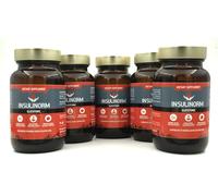 PACCHETTO di 5 pezzi. INSULINORM, Shiitake Premium Natural Extract (30...