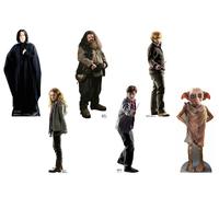 Pacchetto Di 6 Mini Cartoni Animati Di Harry Potter Con Harry, Hagrid E Snape