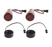 Pacchetto di amperometri digitali LED (due unità) misura correnti CA che vanno da 2 a 100 A con chiara leggibilità