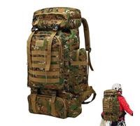 Pacchetto di attacco - Esercito - per gli uomini, zaini impermeabili per la caccia pesante per gli uomini 80L | Esercito di sopravvivenza selvaggia, e caccia, compartimento, Jungle Digital, Siehe