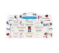 Pacchetto Di Bastoncini Di Incenso Mistico Stamford, 6 Profumi, 48 Pezzi