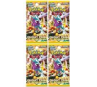 Pacchetto di BB-Toy-Trades Toploader & 4 Pokemon Wild Force Booster Packs SV5K - COREANO/Coreano NUOVO & OVP