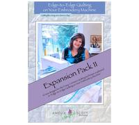 Pacchetto di espansione per quilting Edge di Amelie Scott Designs, 11 modelli di ricamo