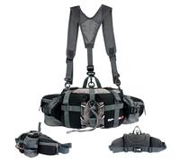 Pacchetto di Fiamme escursionistiche per Donne, Pacchetto in Vita Impermeabile con Porta Bottiglia d'Acqua e Spalla Singoli/Doppi Spalline Borse a Cinghia dell'anca Lombare per Correre da cammino per