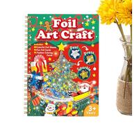Pacchetto di fogli di buccia e incolla - Pacchetto artigianale con un foglio scintillante per bambini, attività di artigianato creativo per l'interno, gioco di teatro di carta per adolescenti, pacchet