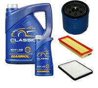 Pacchetto di ispezione DECKERMANN MANNOL Classic 10W-40 6L per Renault Megane Io