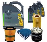 Pacchetto di ispezione DECKERMANN MB 5W-30 229.51 8L per Mercedes Benz Classe C