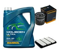 Pacchetto di ispezione DENCKERMANN 5L MANNOL Molibden Ultra 5W-30 per Chevrolet