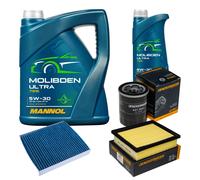 Pacchetto di ispezione DENCKERMANN 6L MANNOL Molibden Ultra 5W-30 per Mitsubishi