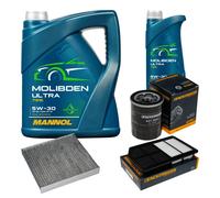 Pacchetto di ispezione DENCKERMANN 6L MANNOL Molibden Ultra 5W-30 per Mitsubishi