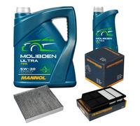 Pacchetto di ispezione DENCKERMANN 6L MANNOL Molibden Ultra 5W-30 per Mitsubishi