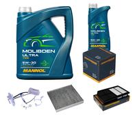 Pacchetto di ispezione DENCKERMANN 6L MANNOL Molibden Ultra 5W-30 per Mitsubishi
