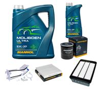 Pacchetto di ispezione DENCKERMANN 6L MANNOL Molibden Ultra 5W-30 per Mitsubishi