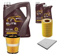 Pacchetto di ispezione DENCKERMANN MANNOL Elite 5W-40 7L per Mercedes-Benz