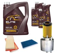 Pacchetto di ispezione DENCKERMANN MANNOL Elite 5W-40 9L per Mercedes Benz