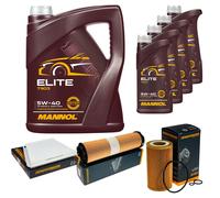 Pacchetto di ispezione DENCKERMANN MANNOL Elite 5W-40 9L9L per Mercedes-Benz