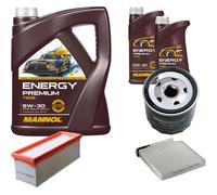 Pacchetto di ispezione DENCKERMANN MANNOL Energy Premium 5W-30 7L per Dacia