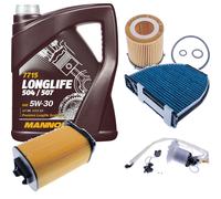 Pacchetto di ispezione DENCKERMANN MANNOL Longlife 5W-30 5L per Mercedes Benz