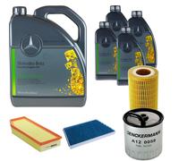Pacchetto di ispezione DENCKERMANN MB 5W-30 229.51 9L9L per Mercedes Benz Classe