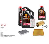 Pacchetto di ispezione FEBI 11L MOTUL 8100 X-PULIRE 0W-30 per Mercedes-Benz