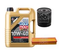 Pacchetto di ispezione FEBI 5L LIQUI MOLY 10W-40 Bassa visciosità per Citroën