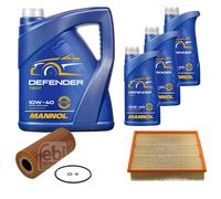 Pacchetto di ispezione FEBI 8L MANNOL Defender 10W-40 per Mercedes-Benz Sprinter