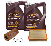 Pacchetto di ispezione FEBI BILSTEIN 10L MANNOL Energia 5W-30 per Mercedes-Benz