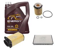 Pacchetto di ispezione FEBI BILSTEIN 5L MANNOL Energia 5W-30 per Mercedes-Benz