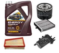 Pacchetto di ispezione FEBI BILSTEIN 5L MANNOL Energy Premium 5W-30 per Renault