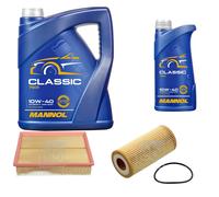 Pacchetto di ispezione FEBI BILSTEIN 6L MANNOL Classic 10W-40 per Audi A1