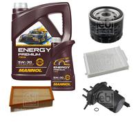 Pacchetto di ispezione FEBI BILSTEIN 6L MANNOL Energy Premium 5W-30 per Renault