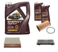 Pacchetto di ispezione FEBI BILSTEIN 7L MANNOL Energy Premium 5W-30 per Renault