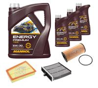 Pacchetto di ispezione FEBI BILSTEIN 8L MANNOL Energy Premium 5W-30 per Renault