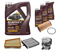 Pacchetto di ispezione FEBI BILSTEIN 8L MANNOL Energy Premium 5W-30 per Renault