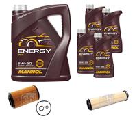 Pacchetto di ispezione FEBI BILSTEIN 9L9L MANNOL Energia 5W-30 per Mercedes-Benz