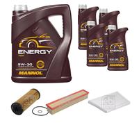 Pacchetto di ispezione FEBI BILSTEIN 9L9L MANNOL Energia 5W-30 per Mercedes-Benz