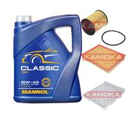 Pacchetto di ispezione KAMOKA MANNOL Classic 10W-40 5L per Opel Zafira Un