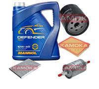 Pacchetto di ispezione KAMOKA MANNOL Defender 10W-40 5L per Opel Zafira Un 1.8