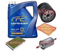Pacchetto di ispezione KAMOKA MANNOL Defender 10W-40 5L per Opel Zafira Un 1.8