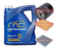 Pacchetto di ispezione KAMOKA MANNOL Defender 10W-40 5L per Opel Zafira Un 1.8