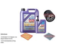 Pacchetto Di Ispezione Liqui Moly 5W-40 6L per Opel Zafira Un 1.8 16V 2.0 OPC