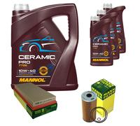 Pacchetto di ispezione MANN 8L MANNOL Ceramica per 10W-40 Mercedes-Benz SL R129